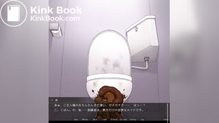 girl poop game
