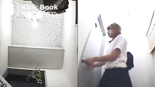 Japanese woman's toilet scene - video 680