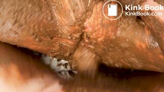 31 Shits - 1.6 kg of frozen shits in pussy - more 1hour