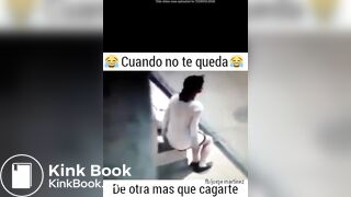 Woman shit in the street