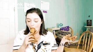 ❤️BEAUTIFUL BIG GAL SCAT EATING INSTRUCTIONAL VIDEO❤️