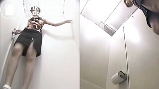 Japanese woman's toilet scene - video 689