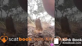 Turd in the natur!