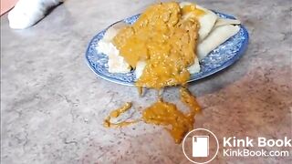 Bbw fat shit turn on