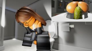 Roblox Girl Takes Huge Green Shits