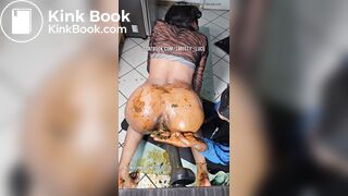 EPIC 2 Ebony Queens Anal SCAT Masturbation
