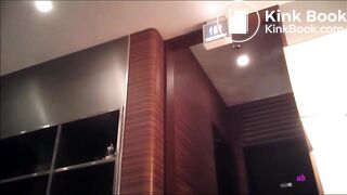 Asian girl pooping in night club toilet - 25
