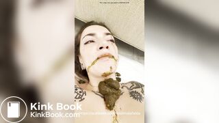 SCAT GIRL human toilet