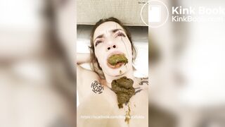 SCAT GIRL human toilet