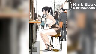 Anime girl desperate diarrhea #2