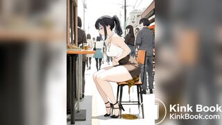 Anime girl desperate diarrhea #2