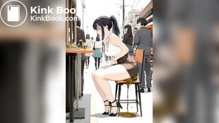 Anime girl desperate diarrhea #2