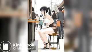 Anime girl desperate diarrhea #2