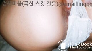 Korean gf scat 1 enema fingering shart