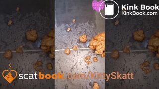 Smelly shit on the floor!