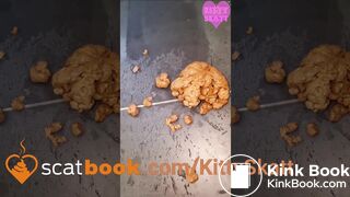 Smelly shit on the floor!