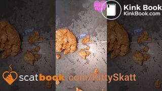 Smelly shit on the floor!