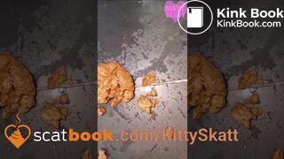 Smelly shit on the floor!
