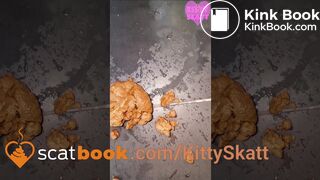 Smelly shit on the floor!