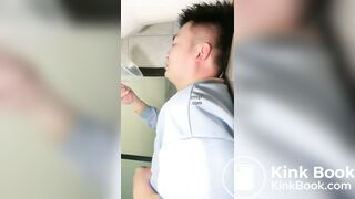 Femdom scat - toilet slave feeding p2
