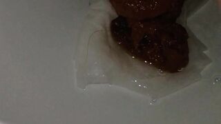 Another soft poop in the toilet