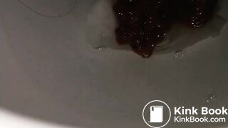 Another soft poop in the toilet