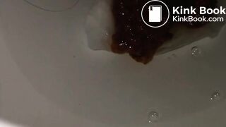 Another soft poop in the toilet