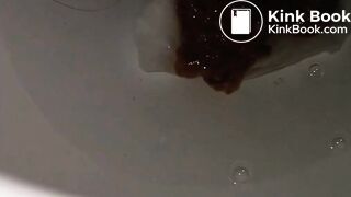 Another soft poop in the toilet