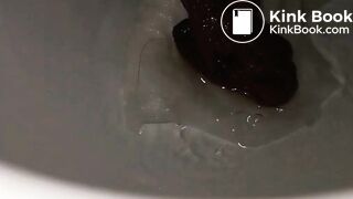 Another soft poop in the toilet