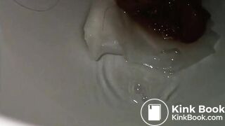 Another soft poop in the toilet