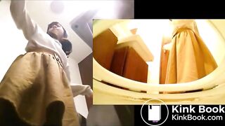 Asian girl pooping in night club toilet - 53