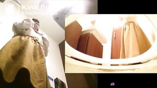 Asian girl pooping in night club toilet - 53