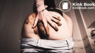 WET JEANS PANTYPOOPING SHIT SMEARING