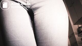 WET JEANS PANTYPOOPING SHIT SMEARING