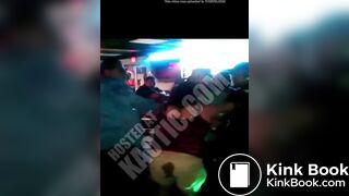 Latin woman shit her pants in a party