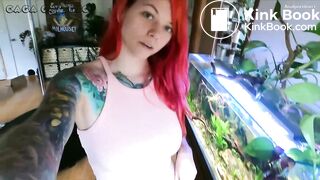 Hott Tattooed Babe Public Bathroom Compilation