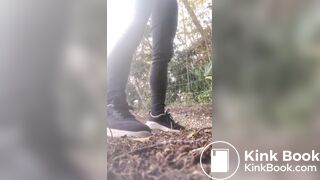 Japanese twitter skinny Girl outside pissed