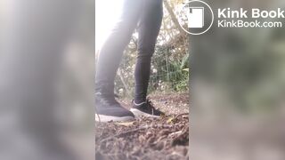 Japanese twitter skinny Girl outside pissed