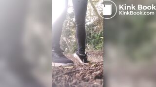 Japanese twitter skinny Girl outside pissed