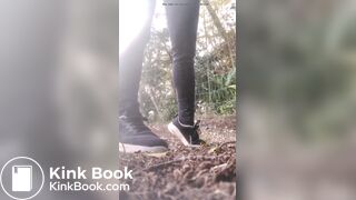 Japanese twitter skinny Girl outside pissed