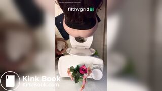 Above pov pooping