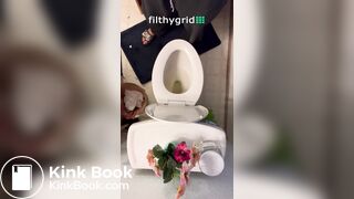Above pov pooping