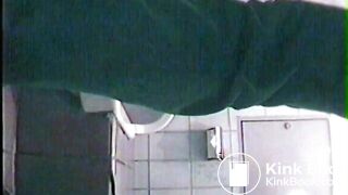 Asian girl pooping in night club toilet - 20