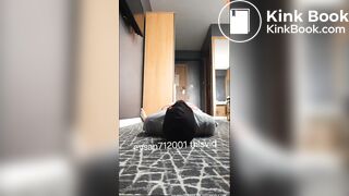 Turkish Mistress Tugce bends over and shits