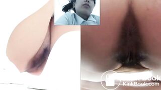 Japanese woman's toilet scene - video 628