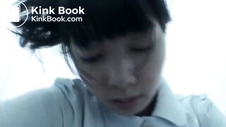 Japanese woman's toilet scene - video 628