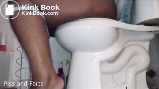 black girl pooping on toilet