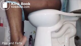 black girl pooping on toilet