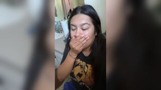 Latina girl diarrhea farting