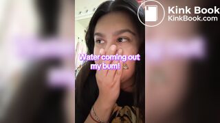 Latina girl diarrhea farting